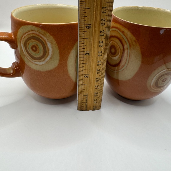 Denby England Stoneware Fire Chilli 13.5oz Mugs. - Picture 6 of 6